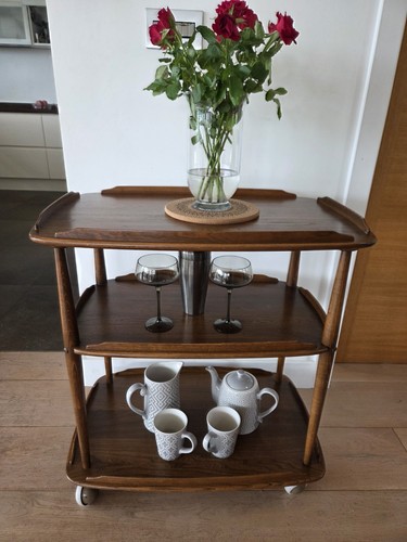 Ercol 458 tea trolley vintage - 458,