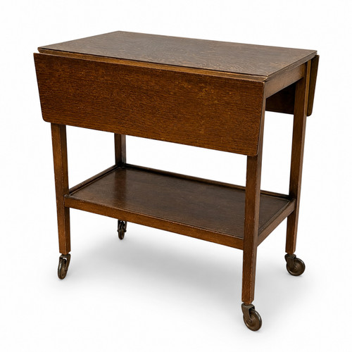 Vintage mid century oak - oak, tea