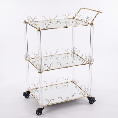 Luxury tier glass serving - luxury,