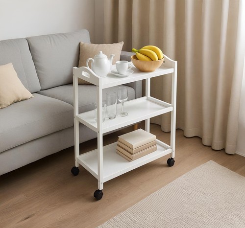 Tier serving trolley on - serving,