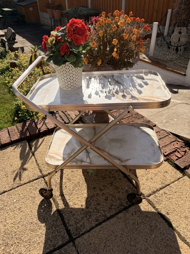 Vintage tier folding hostess - tier,