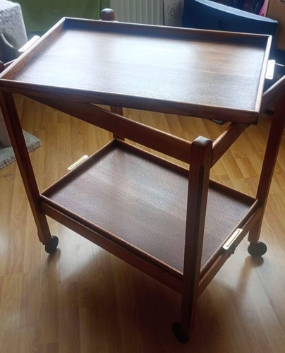 Vintage serving tea - vintage, trolley