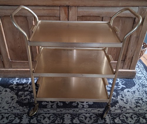 Vintage tea drinks trolley bar - vintage,