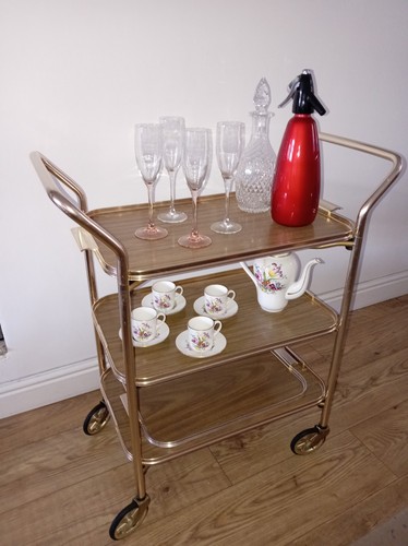 Vintage woodmet folding - vintage,