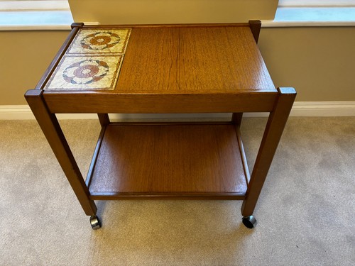 Vintage drinks tea trolley - drinks,