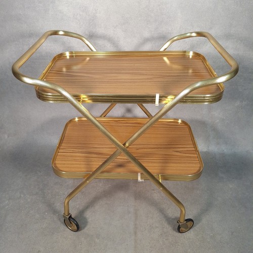Folding drinks tea - folding, trolley