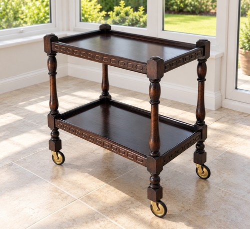 Vintage drinks trolley 1970s - drinks,