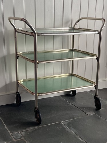 Vintage tier tea trolley - 3,