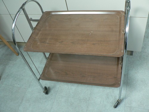 Vintage drinks trolley - vintage,