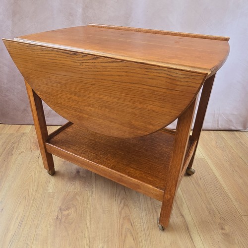 Vintage oak oval - oak, top