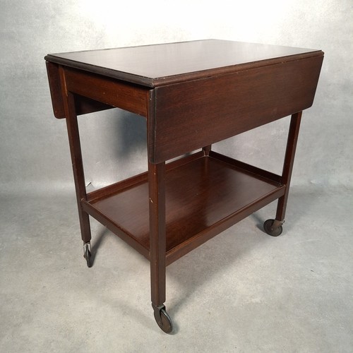Vintage tea trolley drop - trolley,