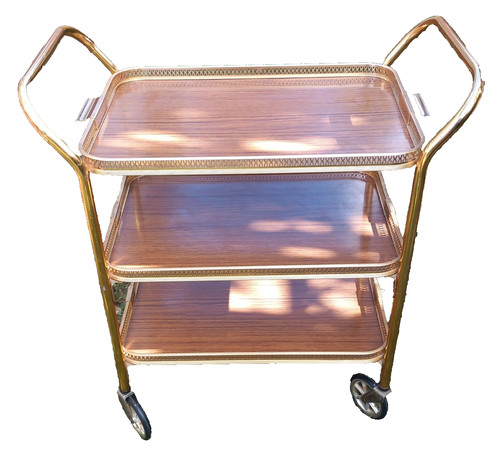 Vintage tier tea trolley - tier,