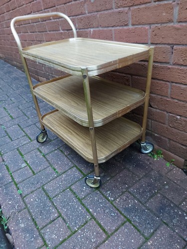 Vintage tea drinks trolley - tea,