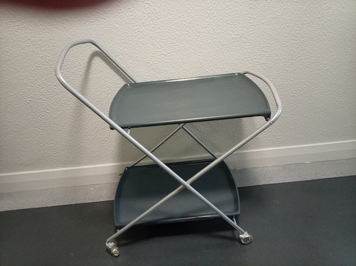 Vintage folding drinks - drinks, trolley