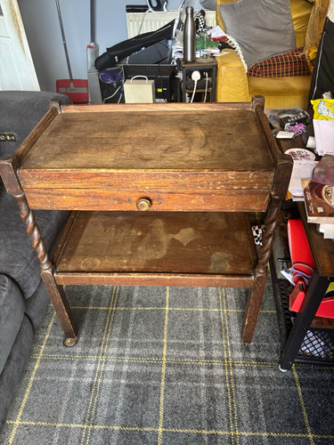 Antique 1920s solid wooden - , two