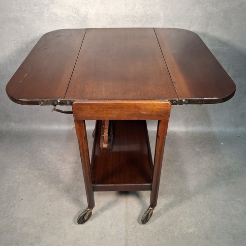 Drop leaf trolley table - drop,