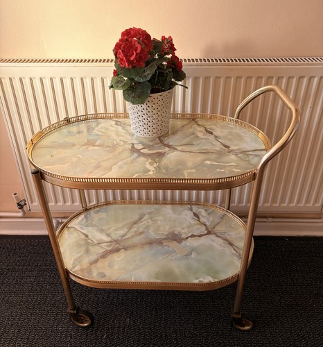 Vintage two tier oval - two,