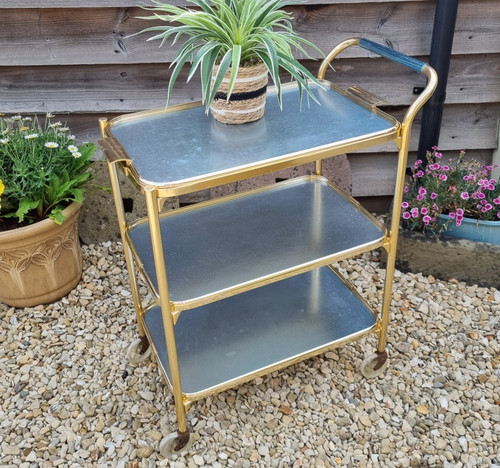 Vintage tier tea trolley - tier,